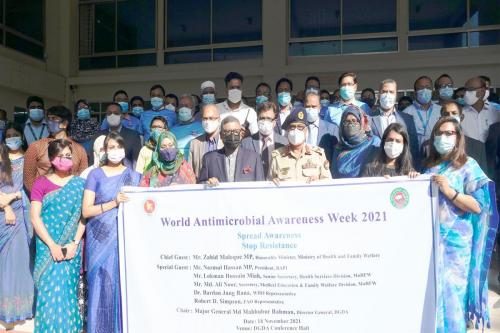 Observing World Antimicrobial Awareness Week with DGDA and WHO 